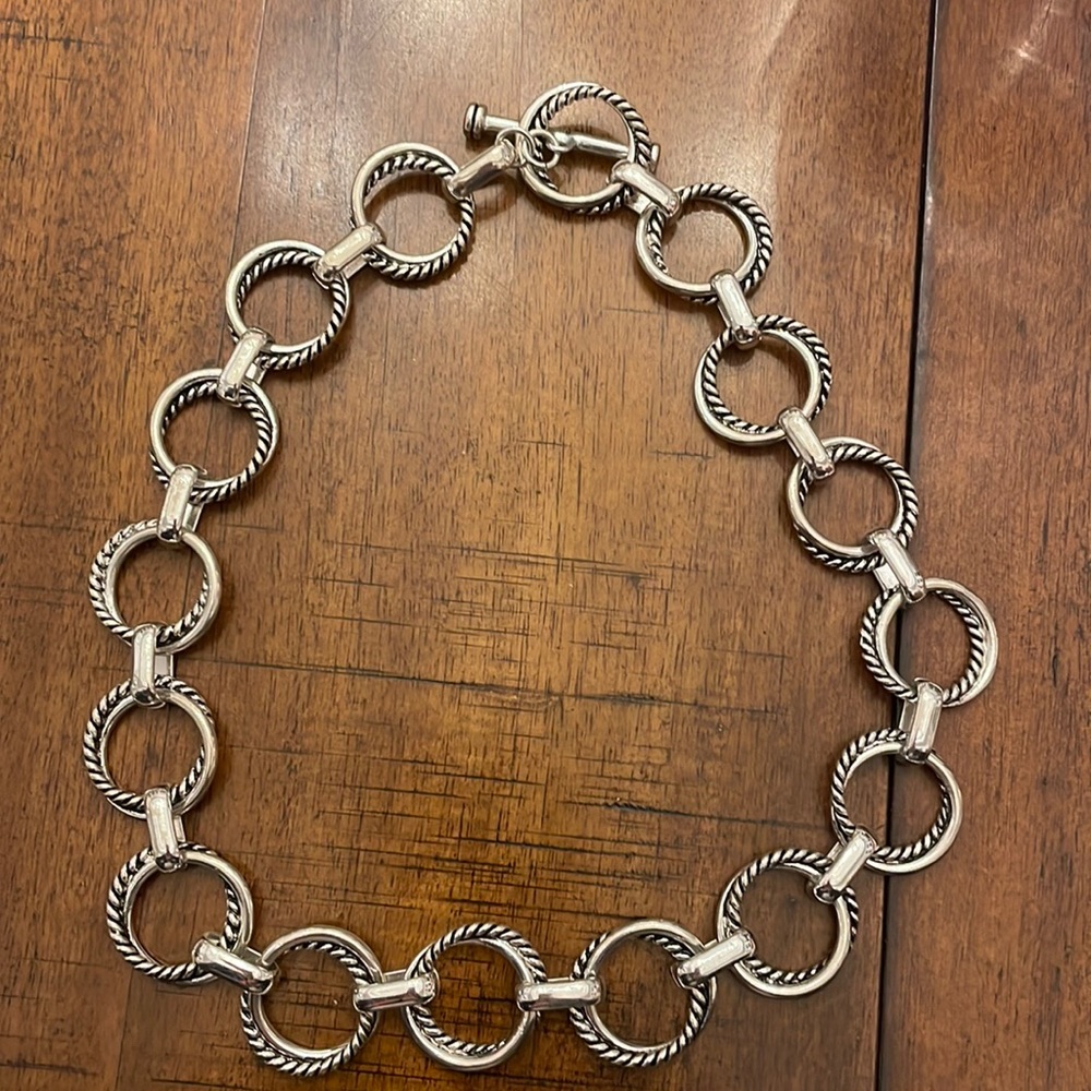 Ralph Lauren Circle Link Necklace